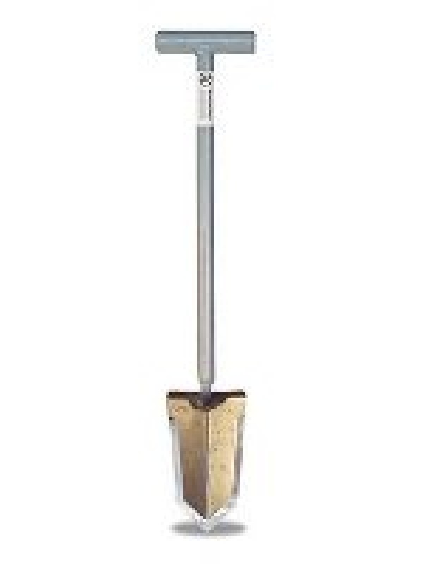 Handle 36" Heavy Duty Metal Detector Shovel Double Serrated Blade Lesche T